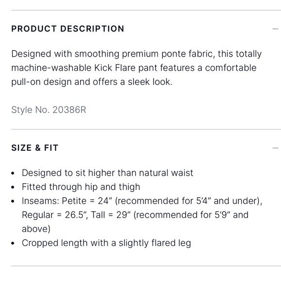 Spanx On-the-Go Kick Flare Pant Ultimate Opacity Silver Lining Technology Sz 2X - Picture 13 of 14